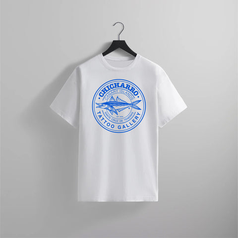 Camiseta Blanca/Azul